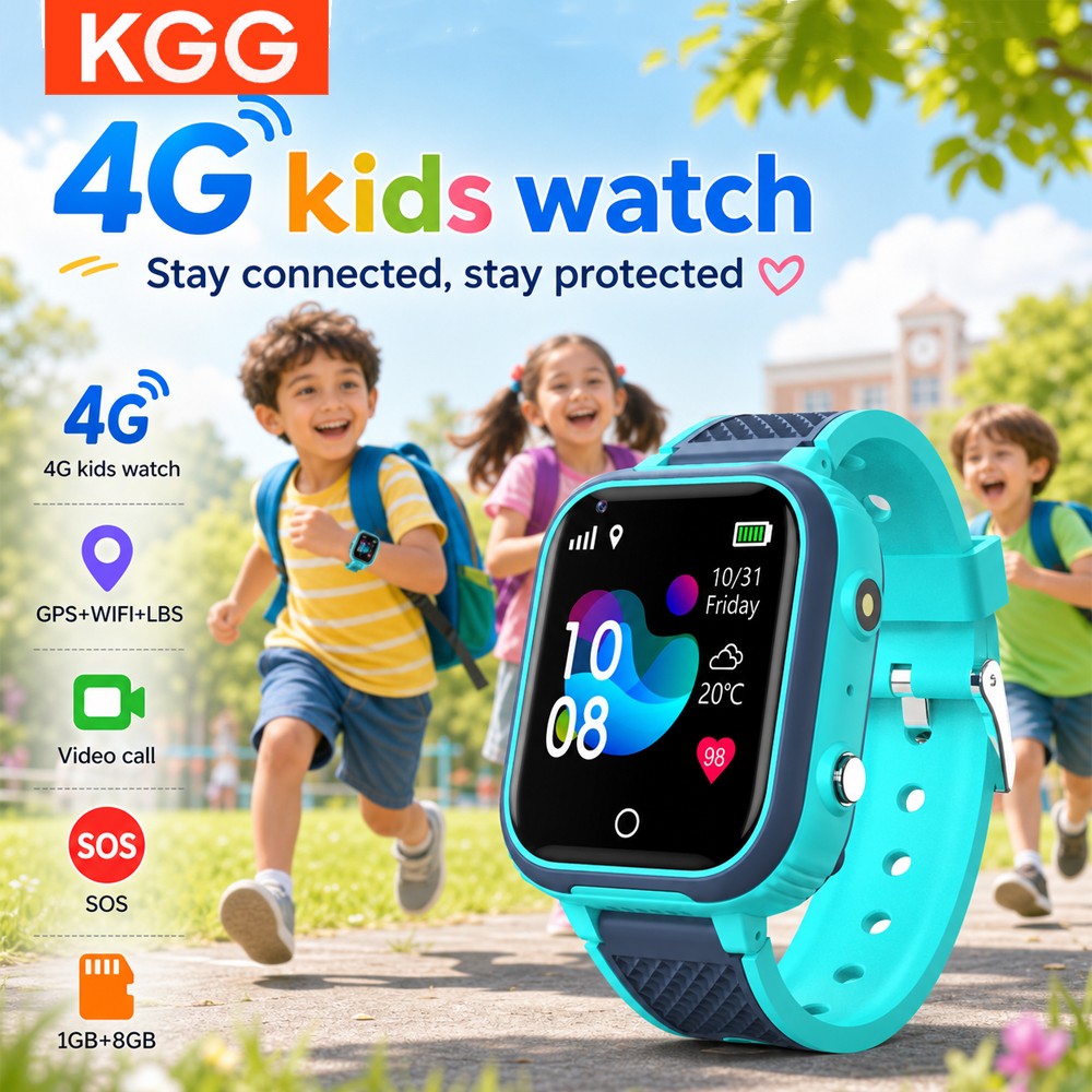 4G Kids Smart Watch Video Call - Smartwatch Watches For Kids With Gps review and price
