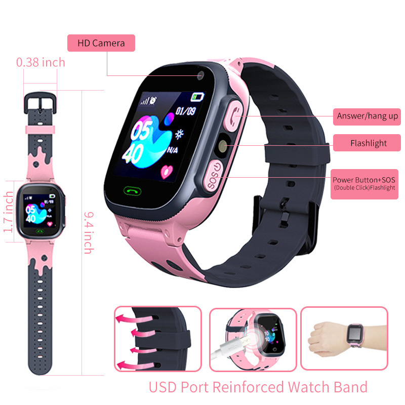 Kids Smart Watch Waterproof Sm - Smartwatch Watches For Girls review and price