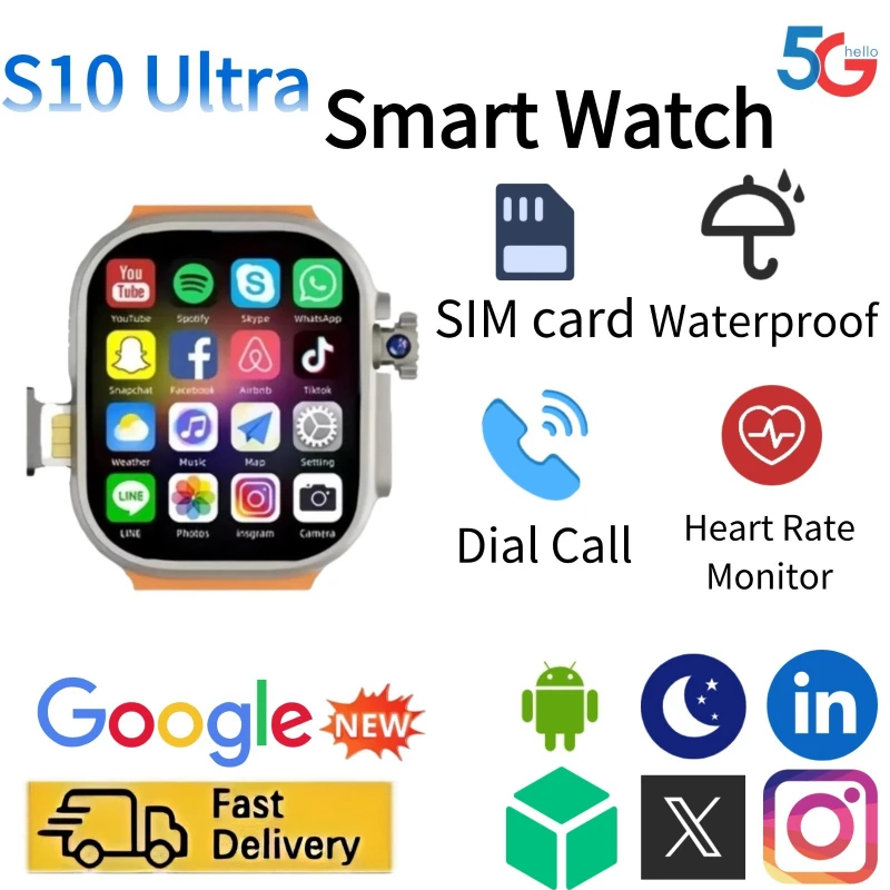 Network Smartwatch S10Ultra SI - Smartwatch Watches Price review and price