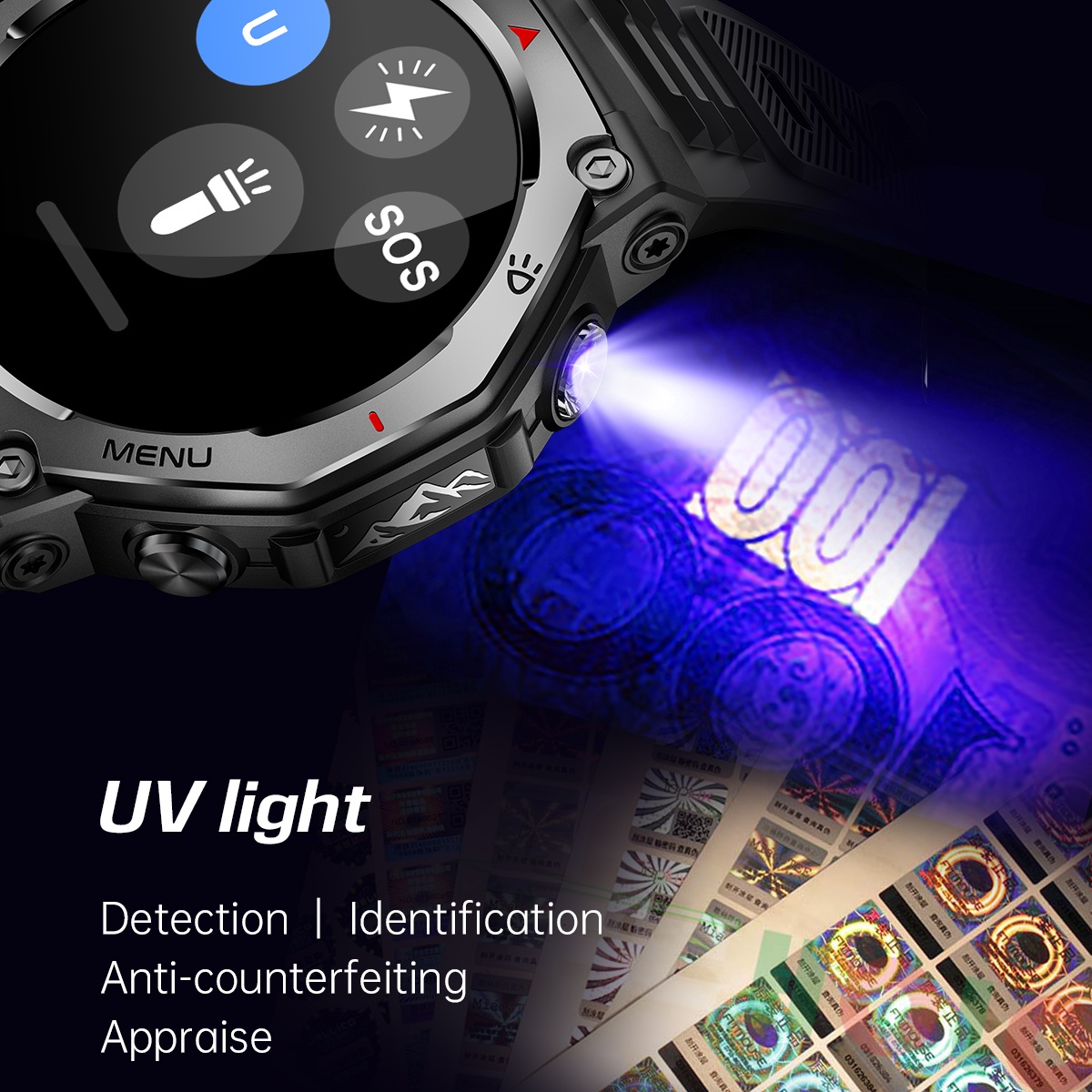 VWAR T-Rex Ultra Smart Watch w - Watch Vs Smartwatch review and price